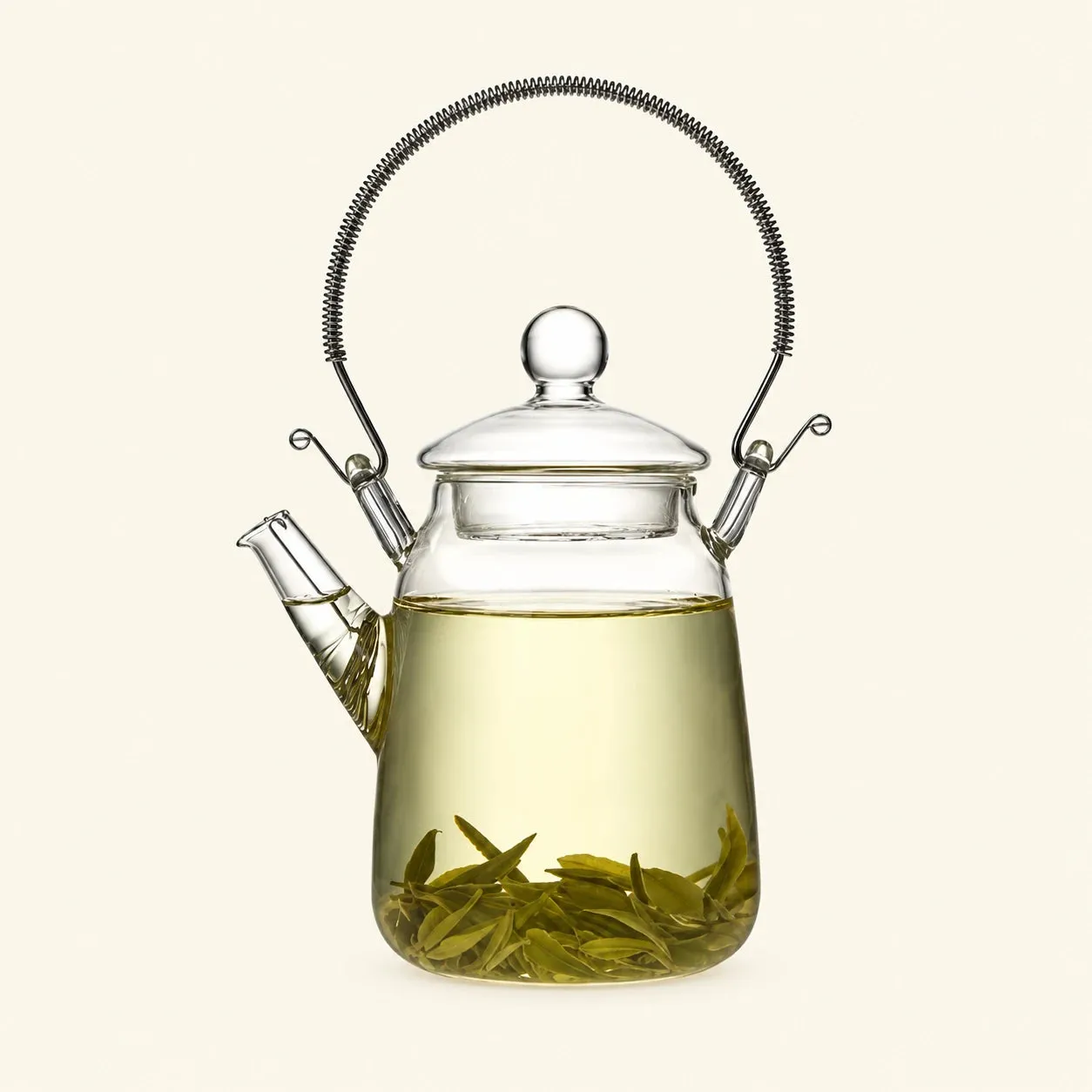 Ming tea glazen theepot met zeef 350 ml theebloem