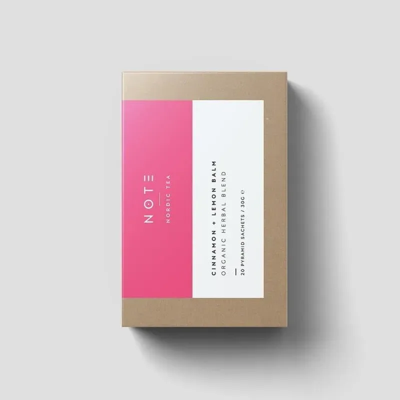 NOTE Cinnamon Lemonbalm kruidenthee 20 zakjes kaneel