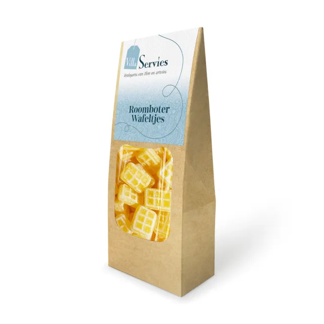 Villa servies Roomboter Wafeltjes snoep 175 gram roomboter