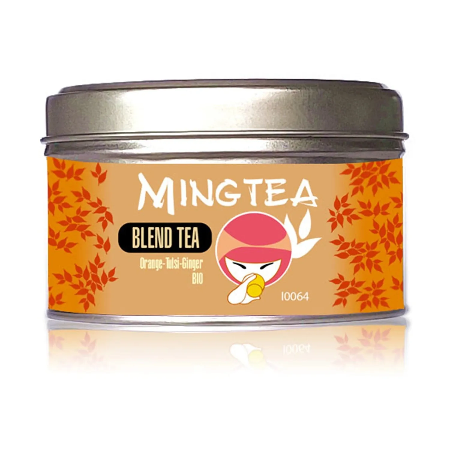 Ming tea Sinaasappel Tulsi Gember kruidenthee 50g bio pittig
