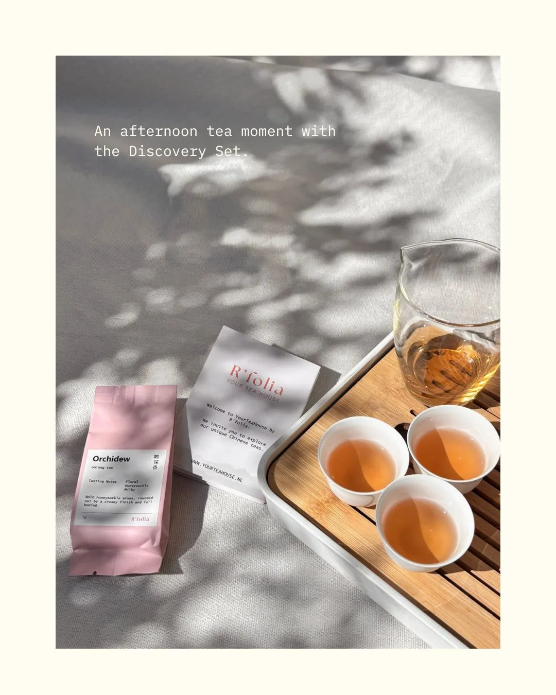 R'folia Tea Discovery proefset gaiwan 6x5g oolong