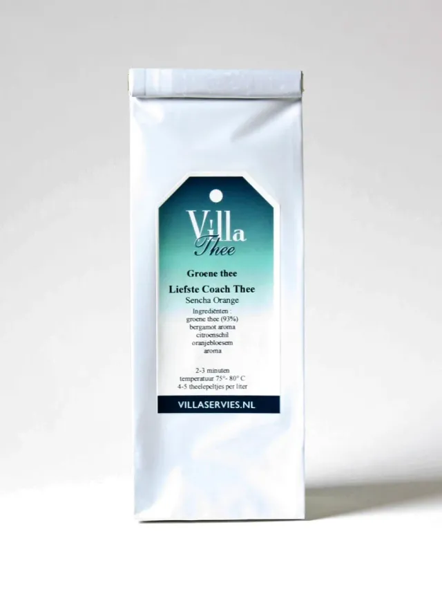Villa Servies Liefste Coach losse thee 100 gram sinaasappel