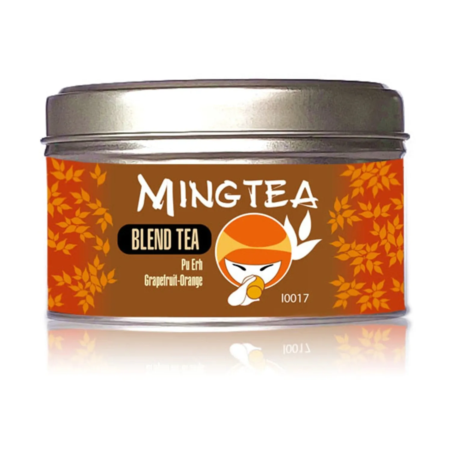 Ming Tea Pu Erh Pompelmoes Sinaasappel thee 50g