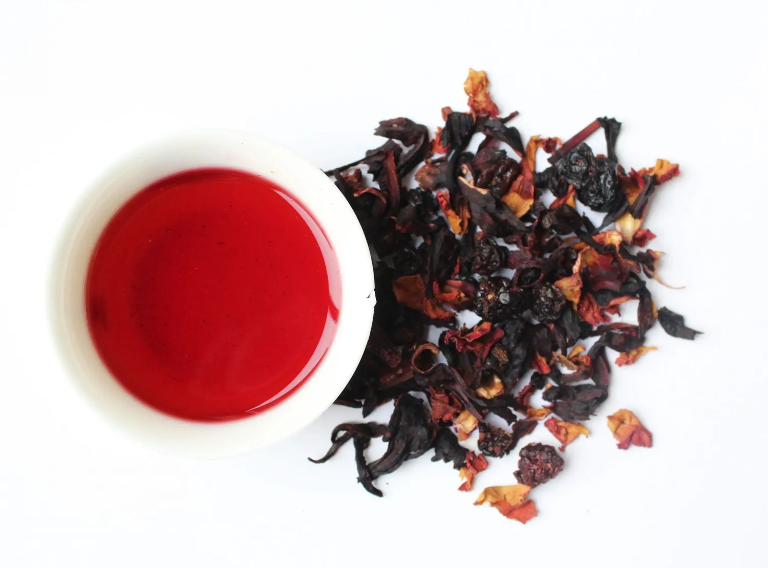Tea Leafs Fruit Punch vruchten thee losse blad feestelijk