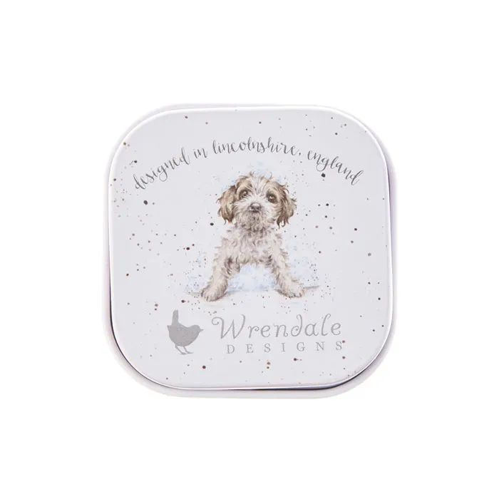 Wrendale Designs Teacup Pup lippenbalsem honing-vanille blikje