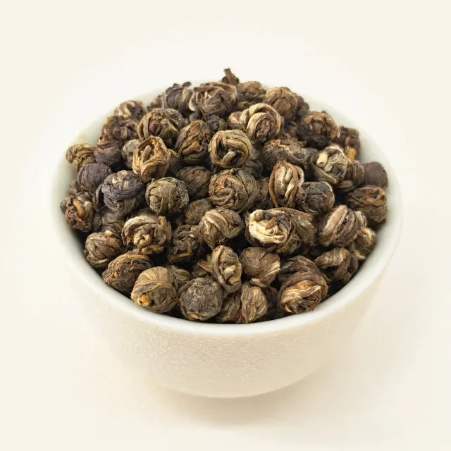 Ming tea China Jasmine Dragon Pearl BIO groene thee 50g jasmijn
