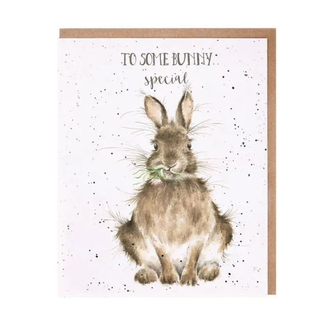 Wrendale Designs Some Bunny wenskaart konijn