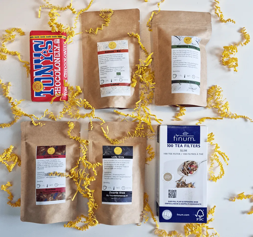 Tea Leafs Tea Giftbox thee cadeaupakket 4 smaken
