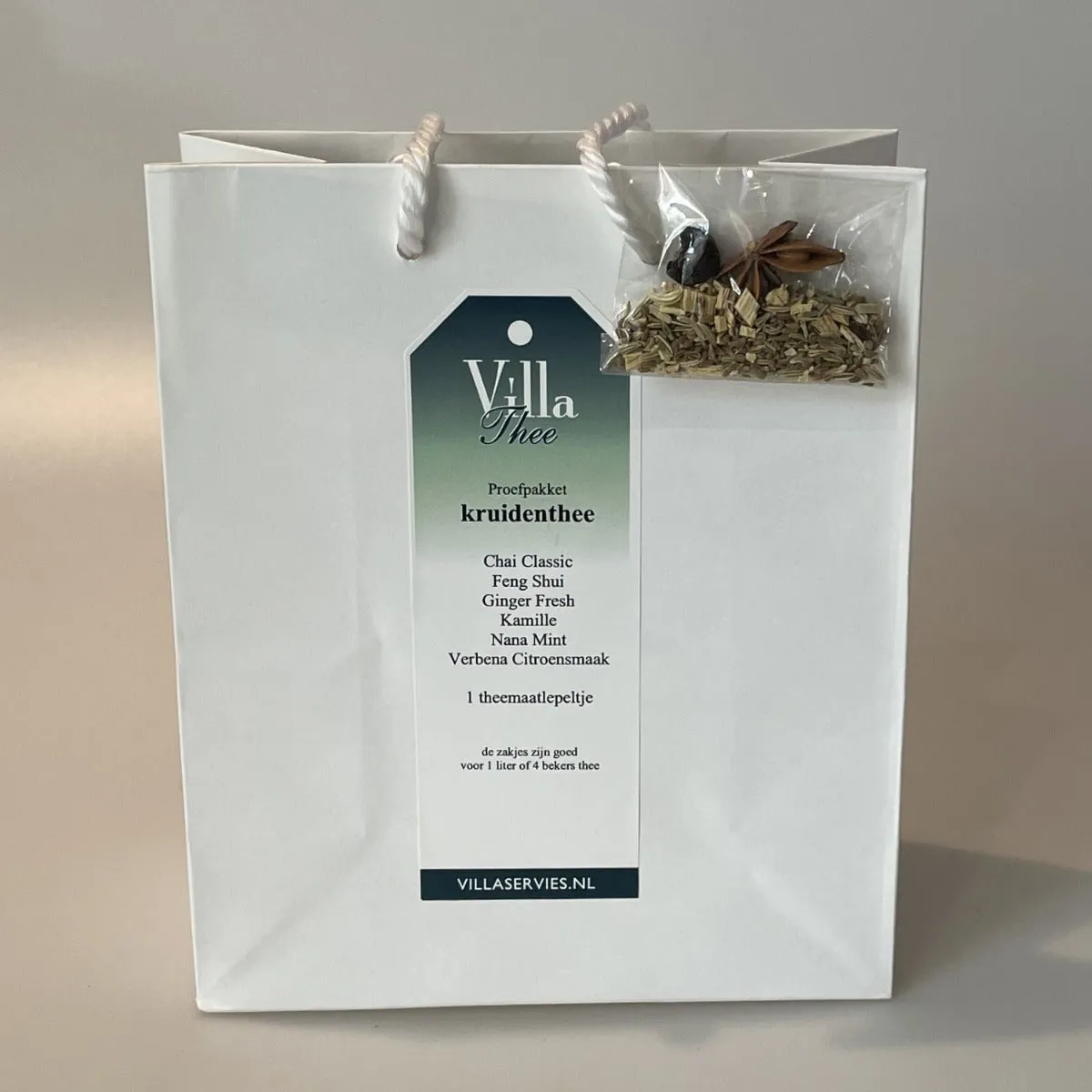 Villa Servies Kruidenthee Proefpakket losse thee 6 smaken