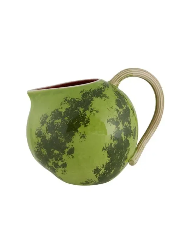 Bordallo Pinheiro Melancia karaf aardewerk 2,5 liter meloen