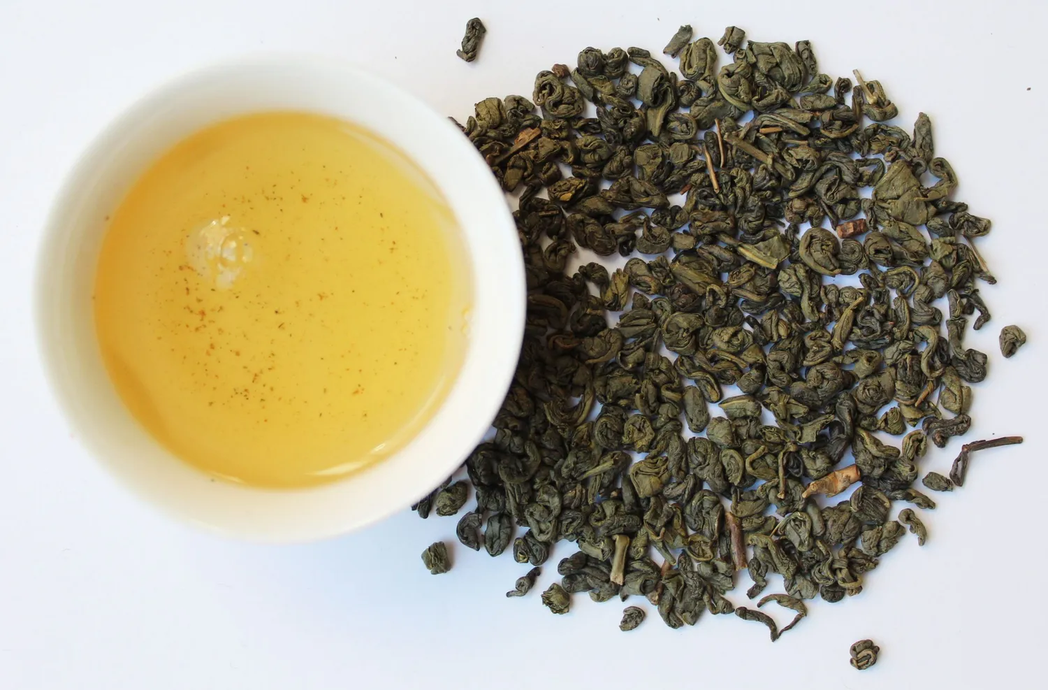 Tea Leafs Gunpowder groene thee rokerig