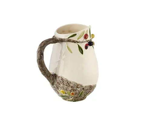Bordallo Pinheiro Olival karaf olijven aardewerk 2,2 liter