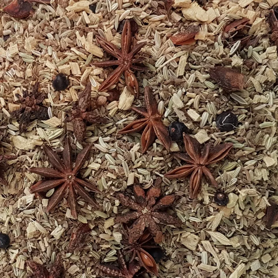 Sterrenmix kruidenthee losse blad 100g cafeïnevrij steranijs