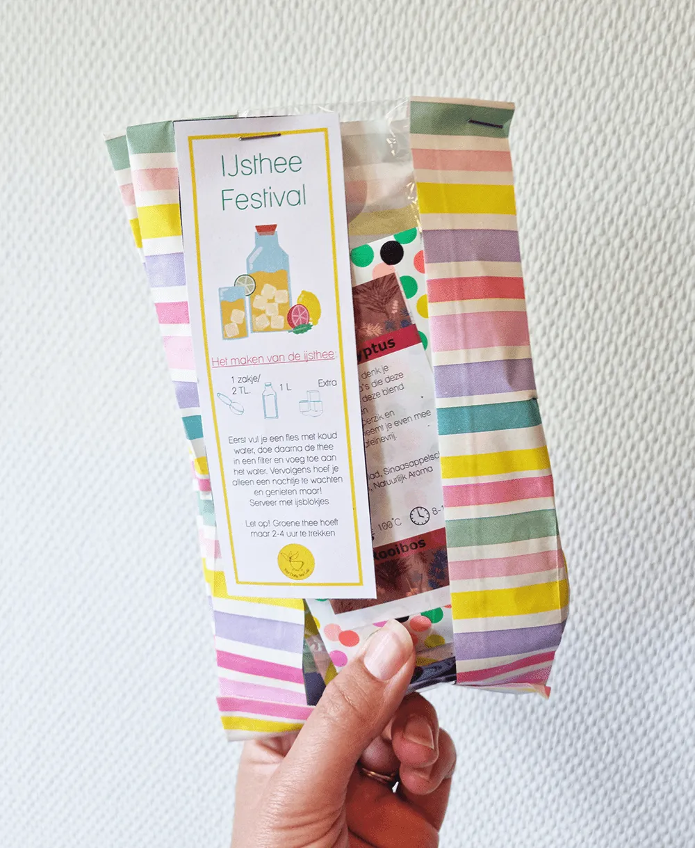 Tea Leafs IJsthee Festival proefpakket 10 x 5 gram