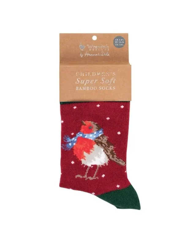 Wrendale Designs Season's Tweetings Kindersokken 27-31