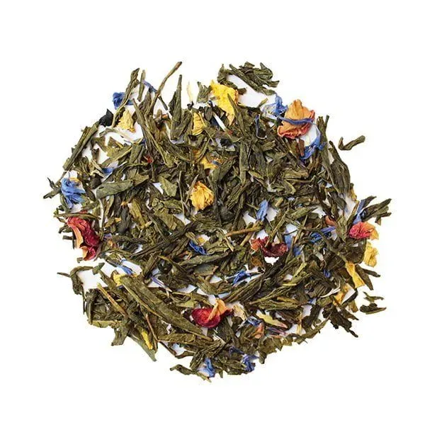 Tea Leafs Morning Sunrise groene thee bergamot mango