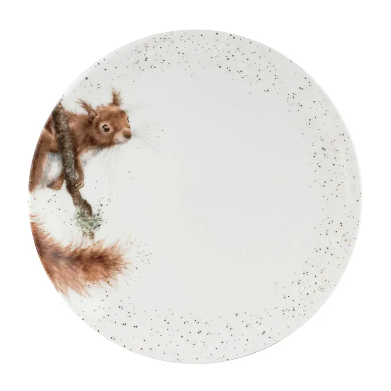 Wrendale Designs Squirrel dinerbord eekhoorn 26,7 cm