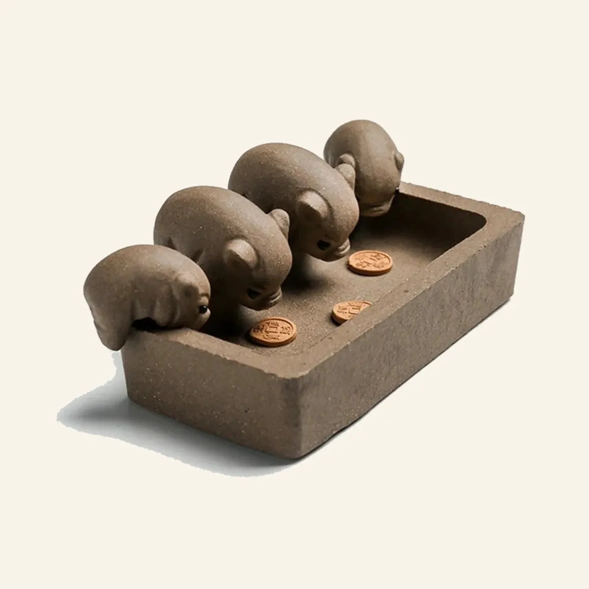 Ming tea Pig Tea Pet varken geluk theeaccessoire