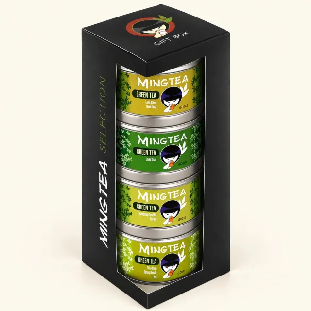 Ming tea Selection N°1 groene thee cadeau 4x50g puur