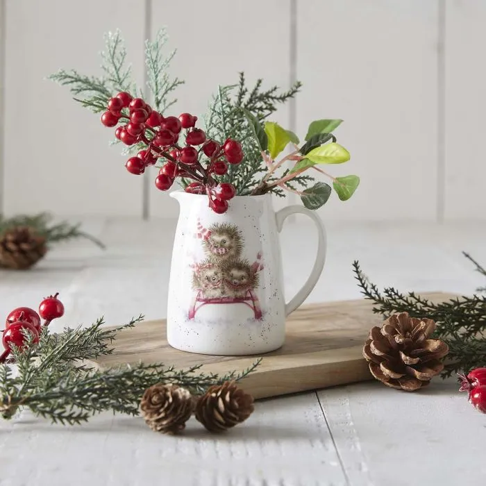 Wrendale Designs Sledgehogs Kannetje 125 ml Bone China