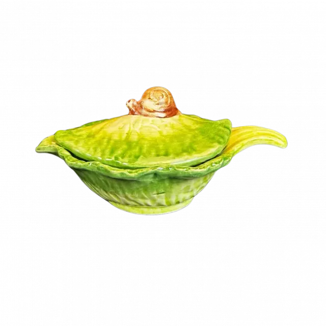 Piccobella Slakje schaal met deksel keramiek 19 cm