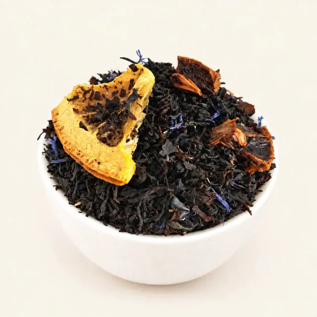 Ming tea Earl Grey Deluxe zwarte thee 100 g citrus