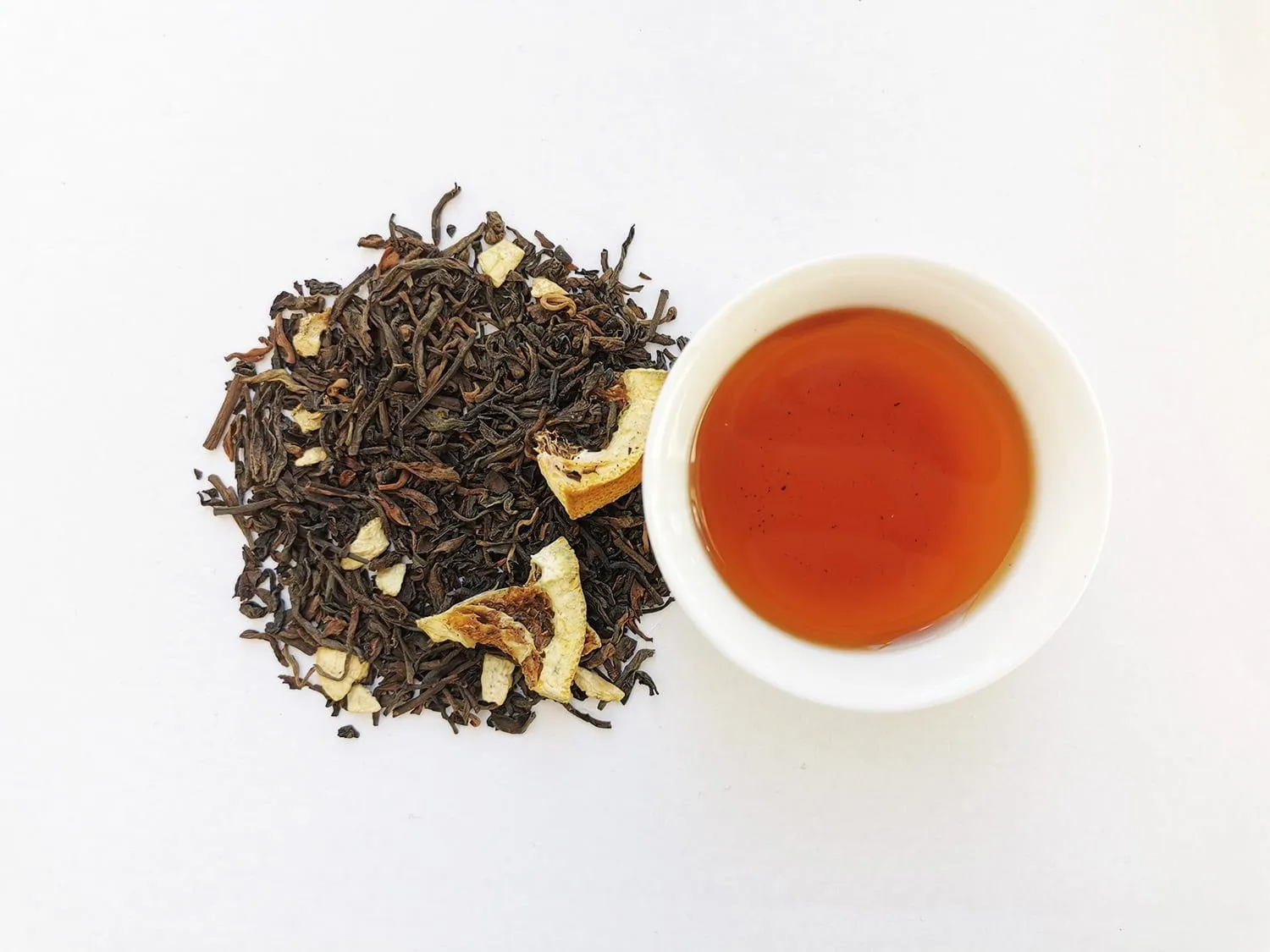 Tea Leafs Orange Pu Erh zwarte thee sinaasappel
