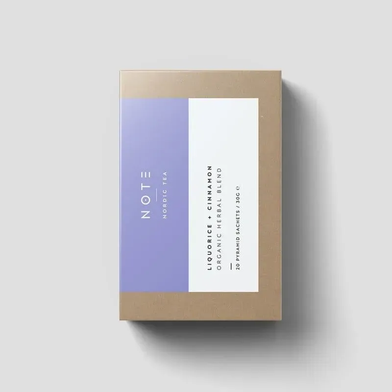 Teministeriet NOTE Liquorice Cinnamon thee 20 zakjes