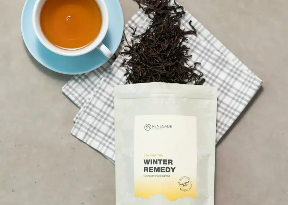 Renegades Winter Remedy oolong thee 50 gram kaneel