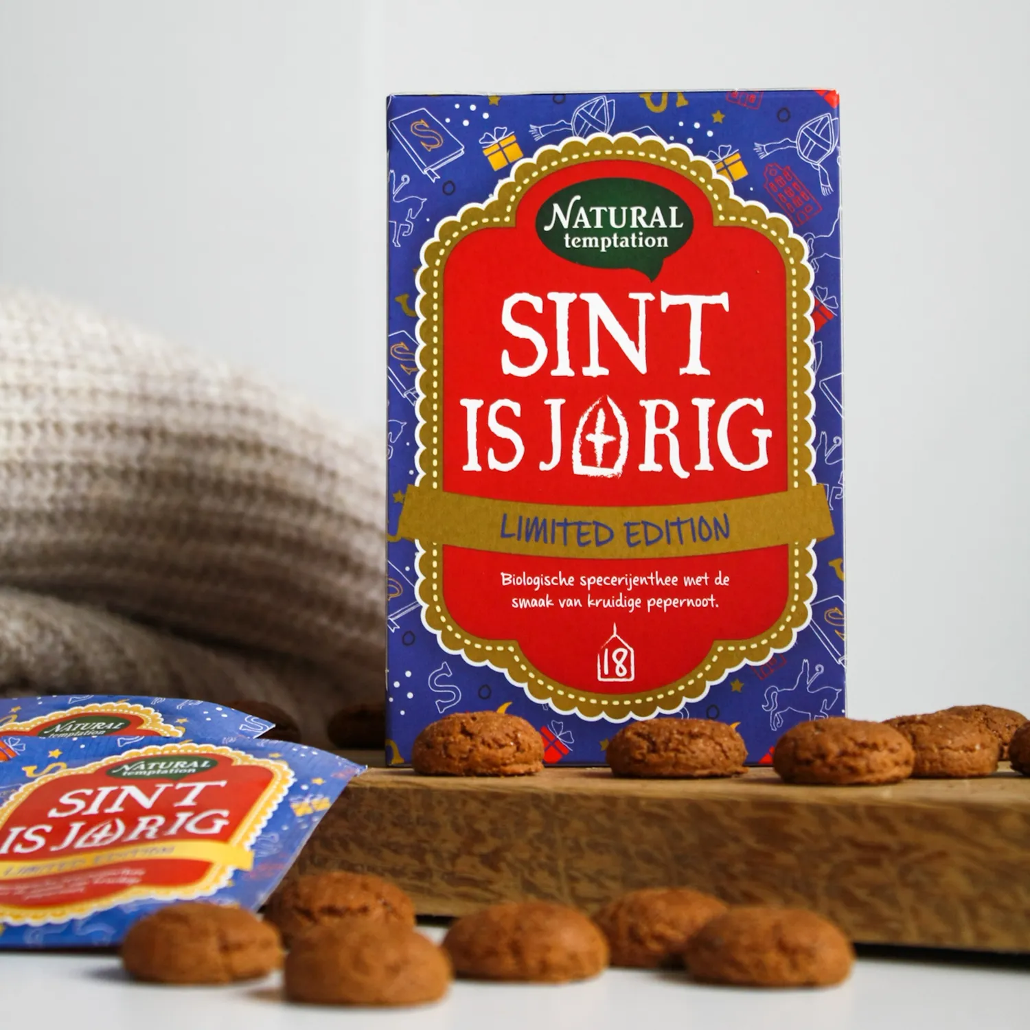 Natural Temptation Sint is Jarig thee speculaas