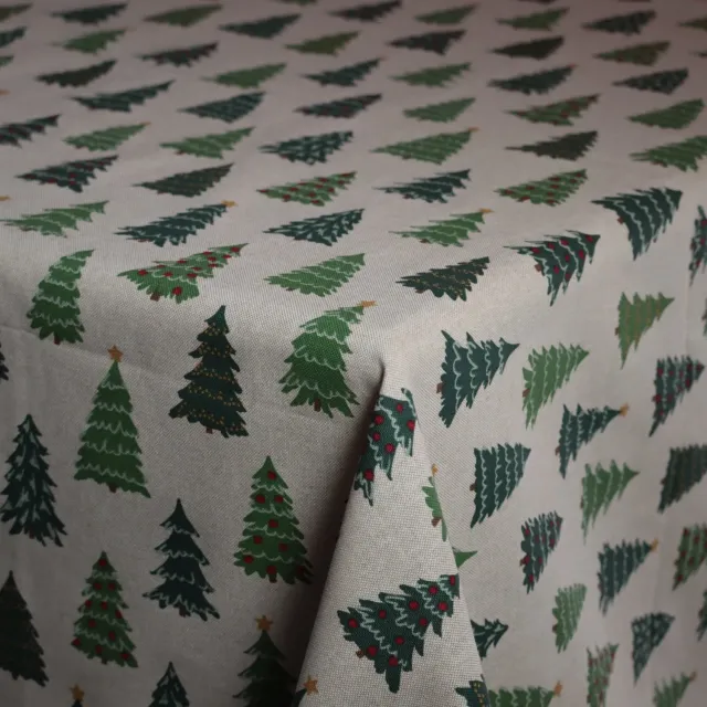Villa servies Kerstbomen tafelkleed 180 x 140 cm
