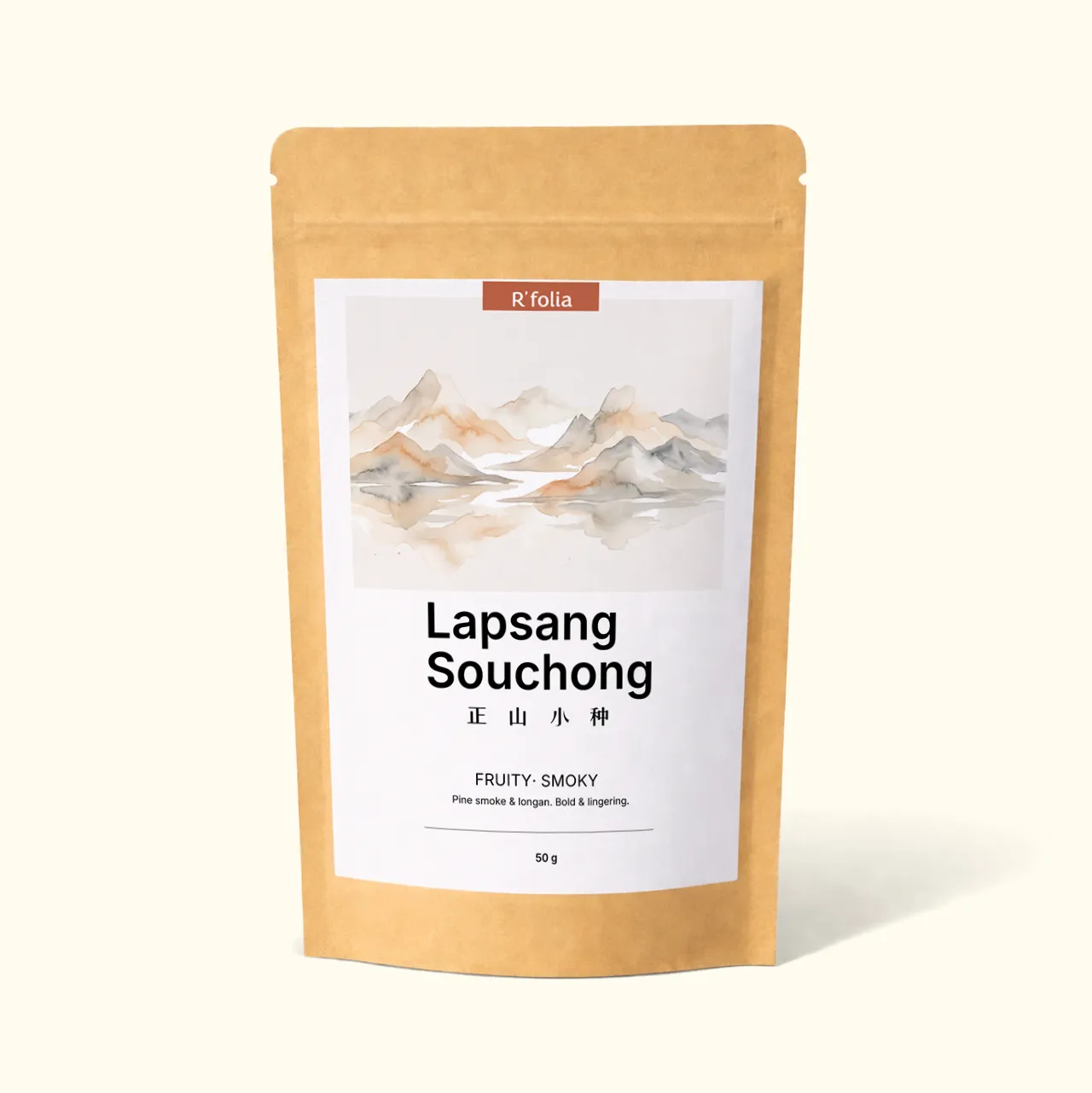 R'folia Lapsang Souchong zwarte thee 50 g gerookt