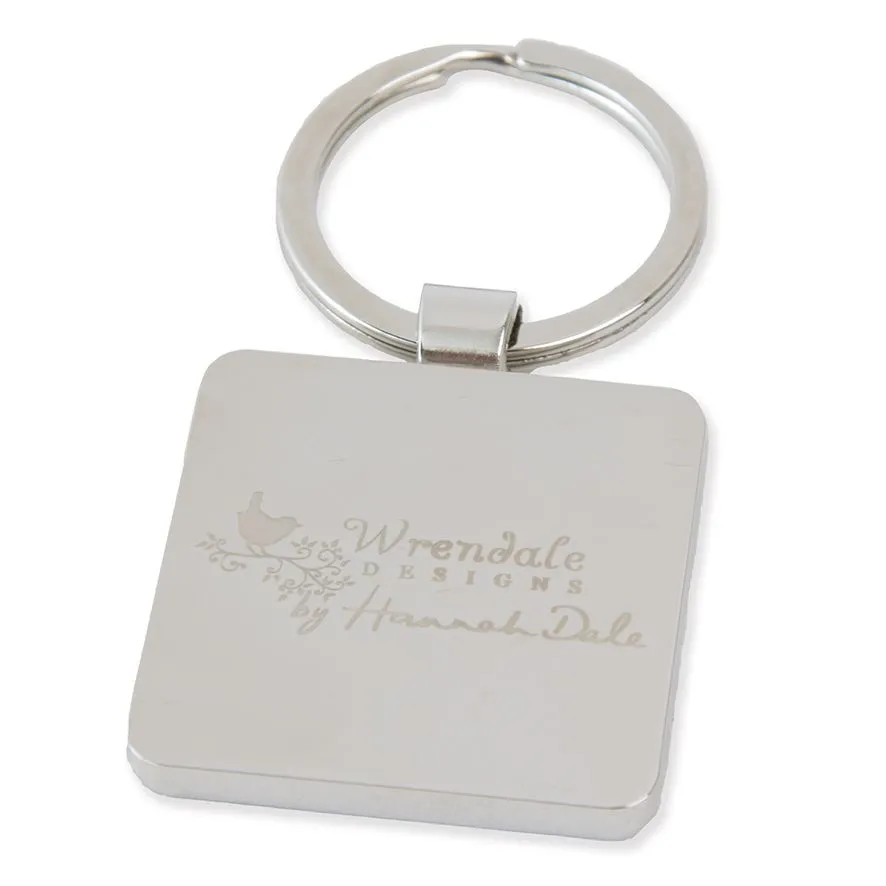 Wrendale Designs Skye sleutelhanger 8 cm metaal hond
