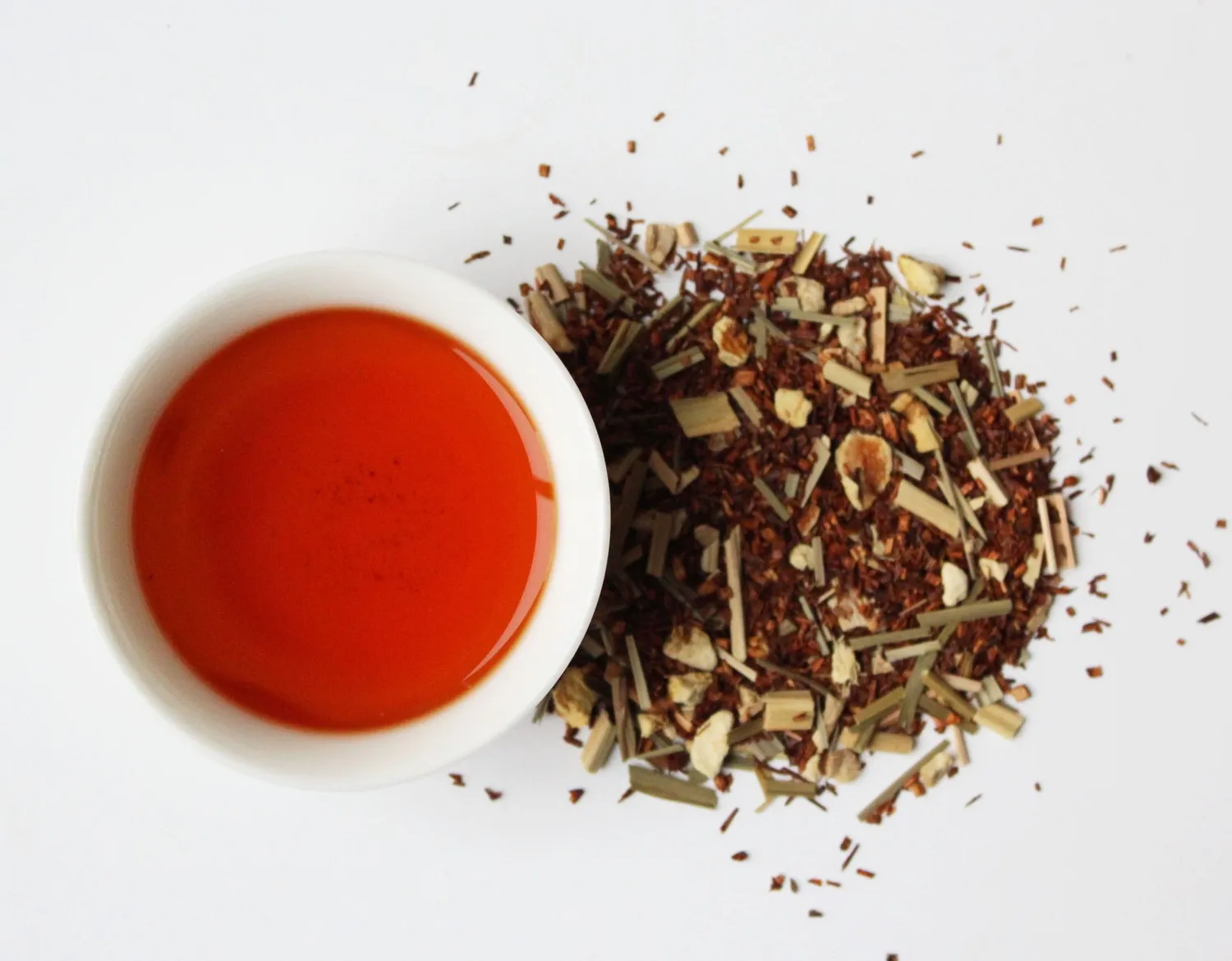 Tea Leafs Dubbel Zen rooibos thee gember