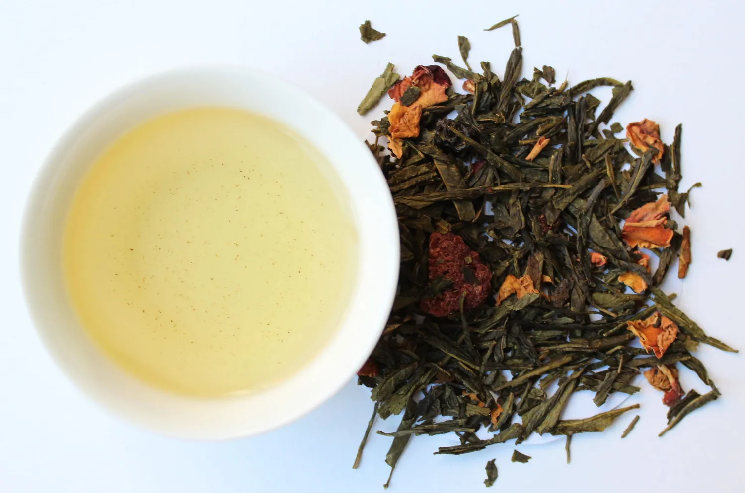 Tea Leafs Good Feeling groene thee aardbei vanille