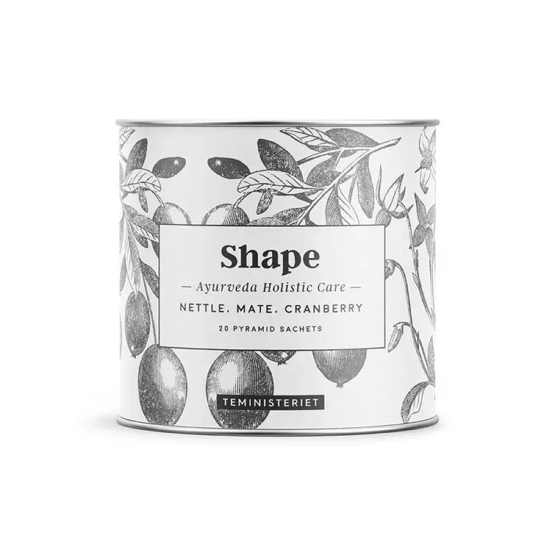 Teministeriet Ayurveda Shape thee 20 piramidezakjes