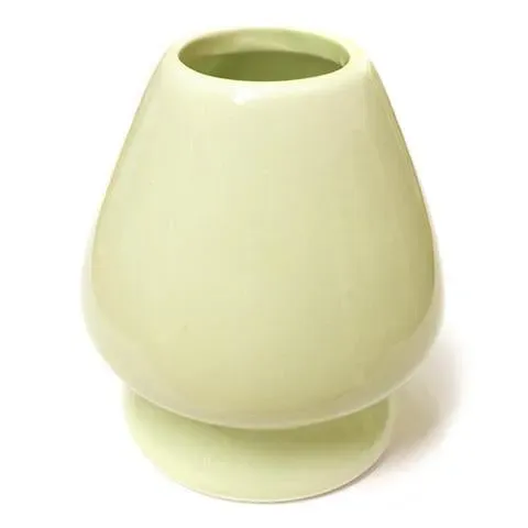 Ingolf Matcha chasen houder porselein groen 3 cm