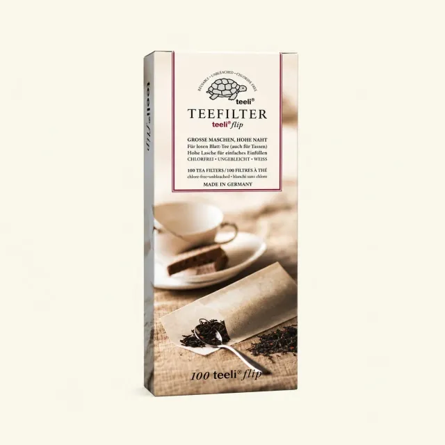 Ming tea Theefilters voor Losse Thee 100 stuks 1,1 l
