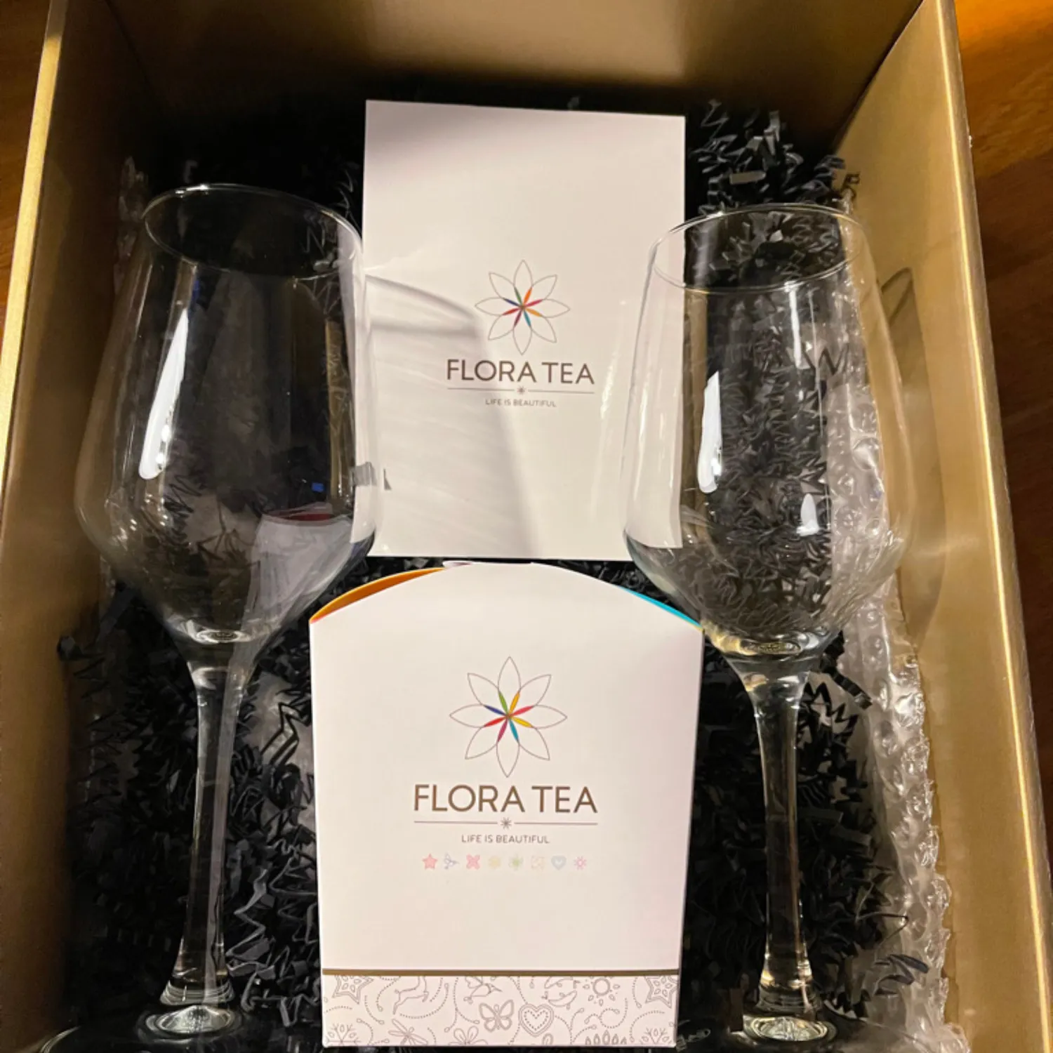 Flora Tea Luxe Cadeau theegiftset theeballen feestelijk