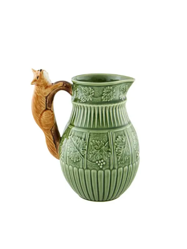 Bordallo Pinheiro Raposa karaf 1500 ml groen bruin