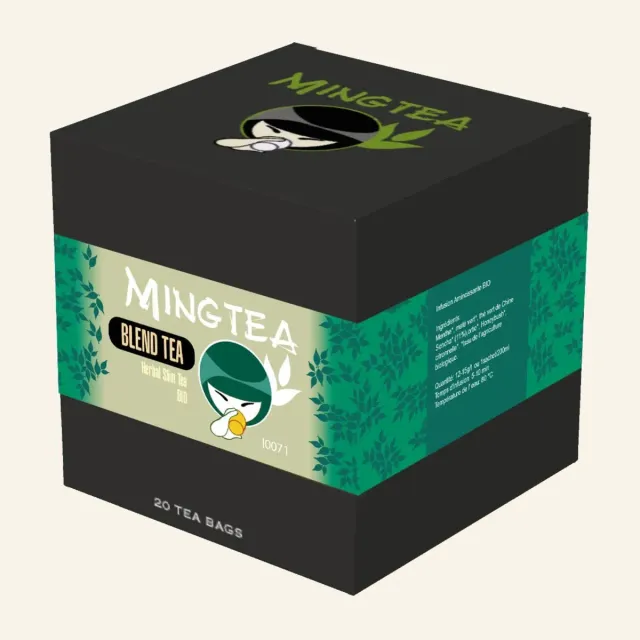 Ming tea Afslankthee BIO thee 20 piramidezakjes fris