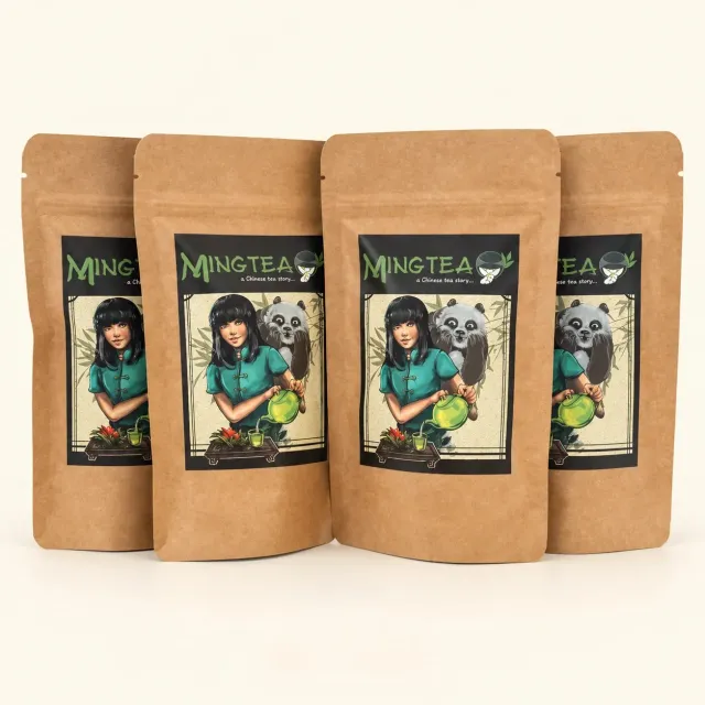 Ming tea Slaap Zacht theepakket 4x50g kruidenthee avond