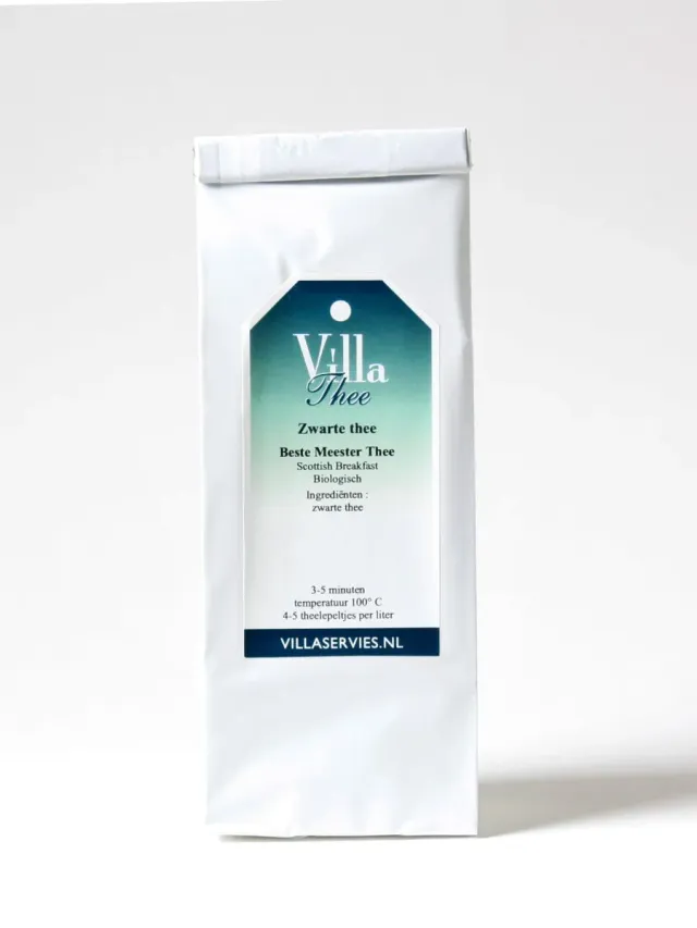 Villa servies Beste Meester zwarte thee 100 gram