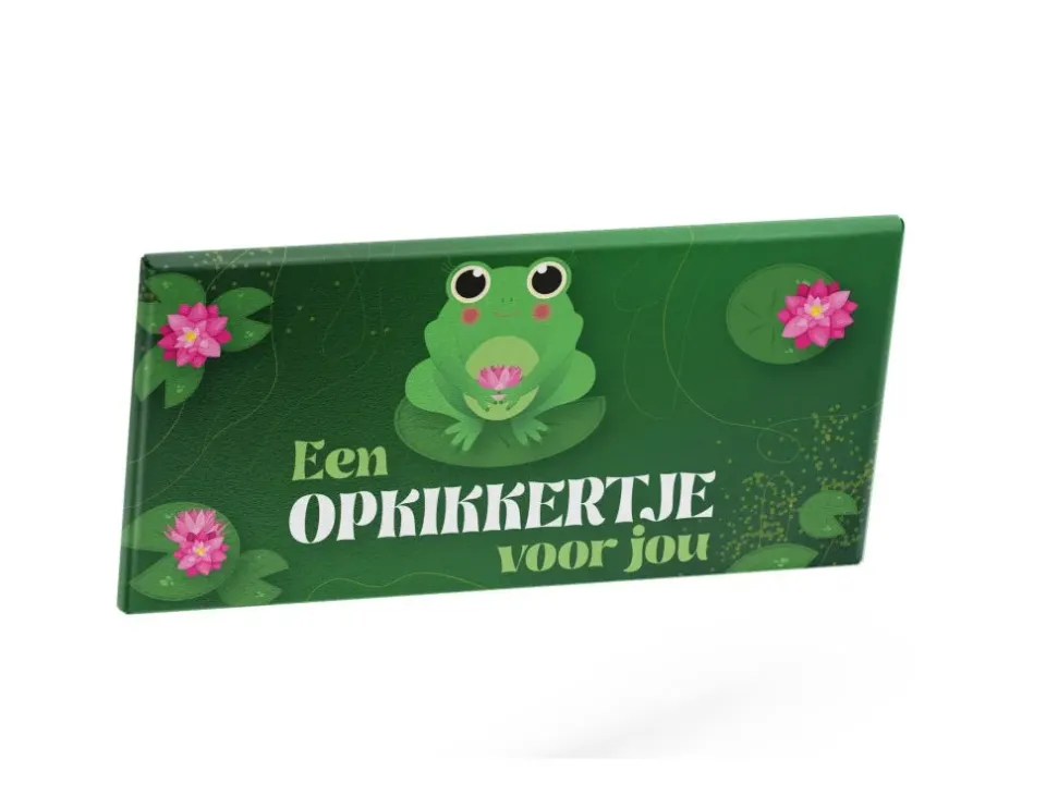 Villa servies Opkikkertje chocoladereep 100 gram melk