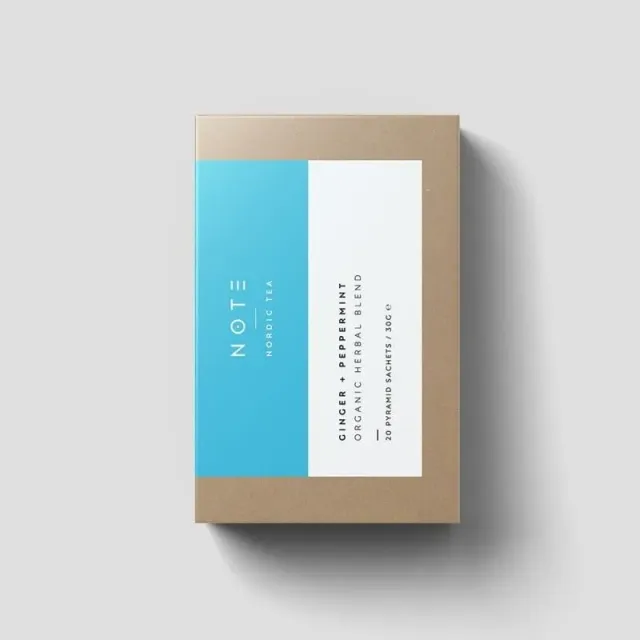 Teministeriet NOTE Ginger Peppermint thee 20 zakjes