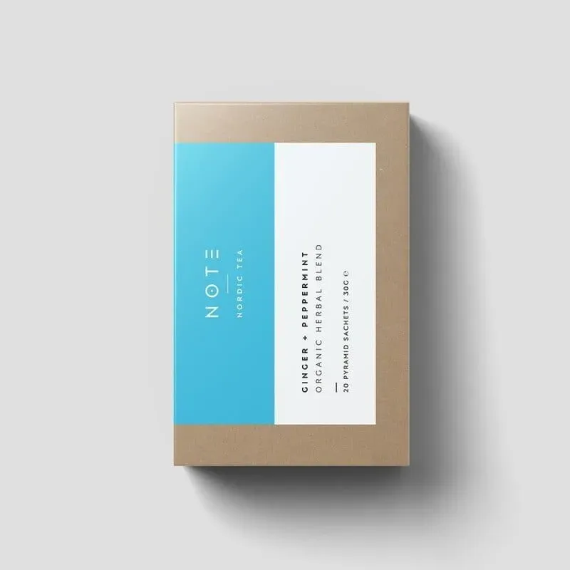 Teministeriet NOTE Ginger Peppermint thee 20 zakjes