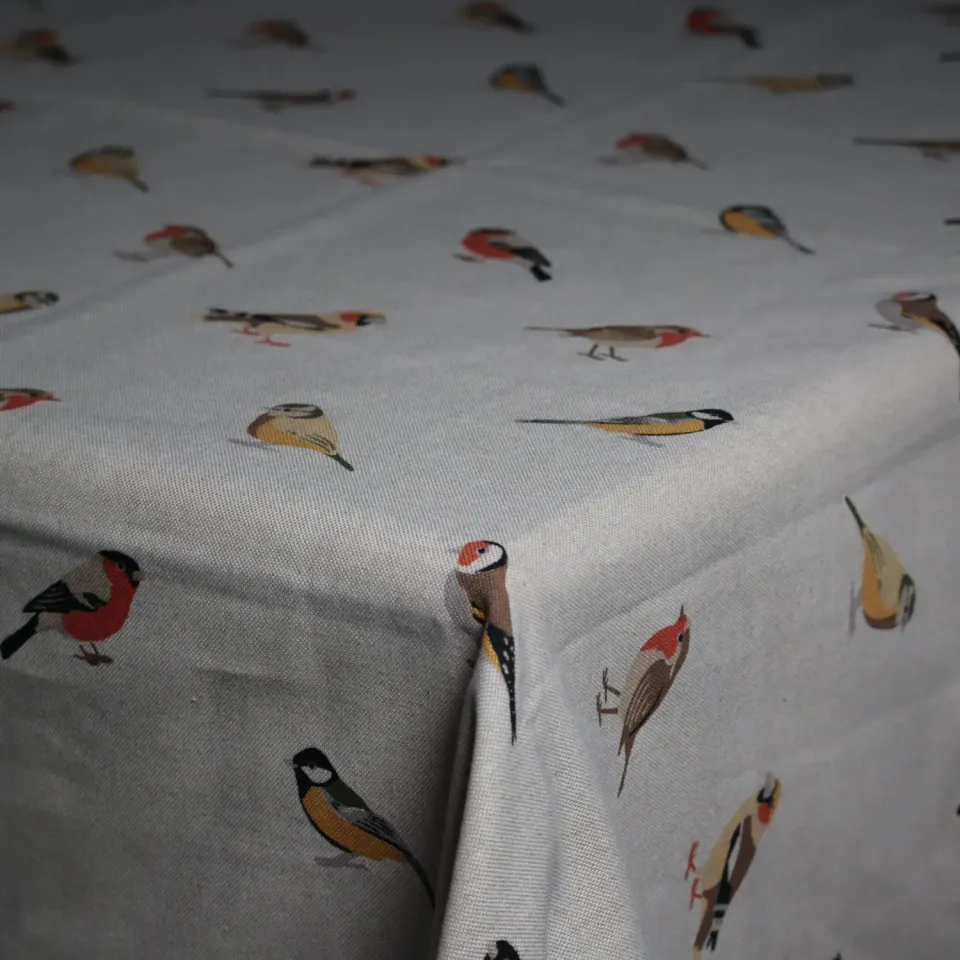 Villa Servies Tafelkleed Vogeltjes 250x140 cm Katoen