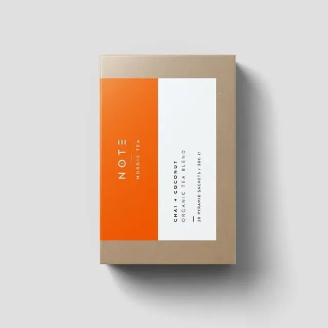 Teministeriet NOTE Chai Coconut thee 20 zakjes kokos-vanille