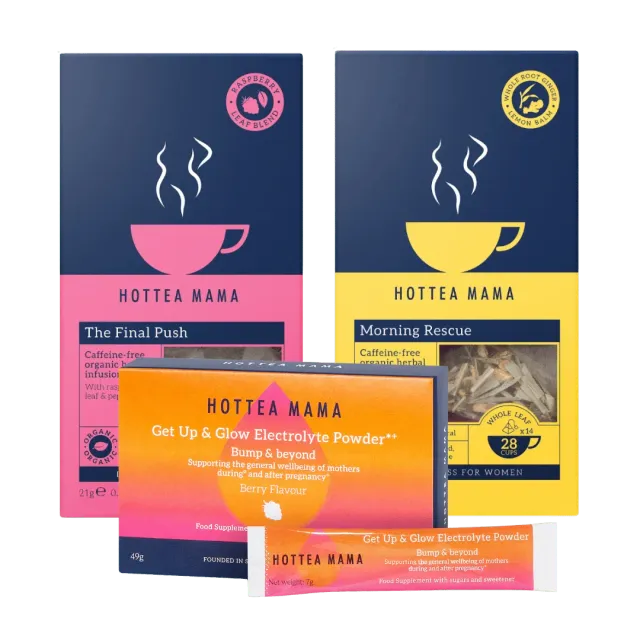 HotTea Mama zwangerschap cadeauset thee 3-delig