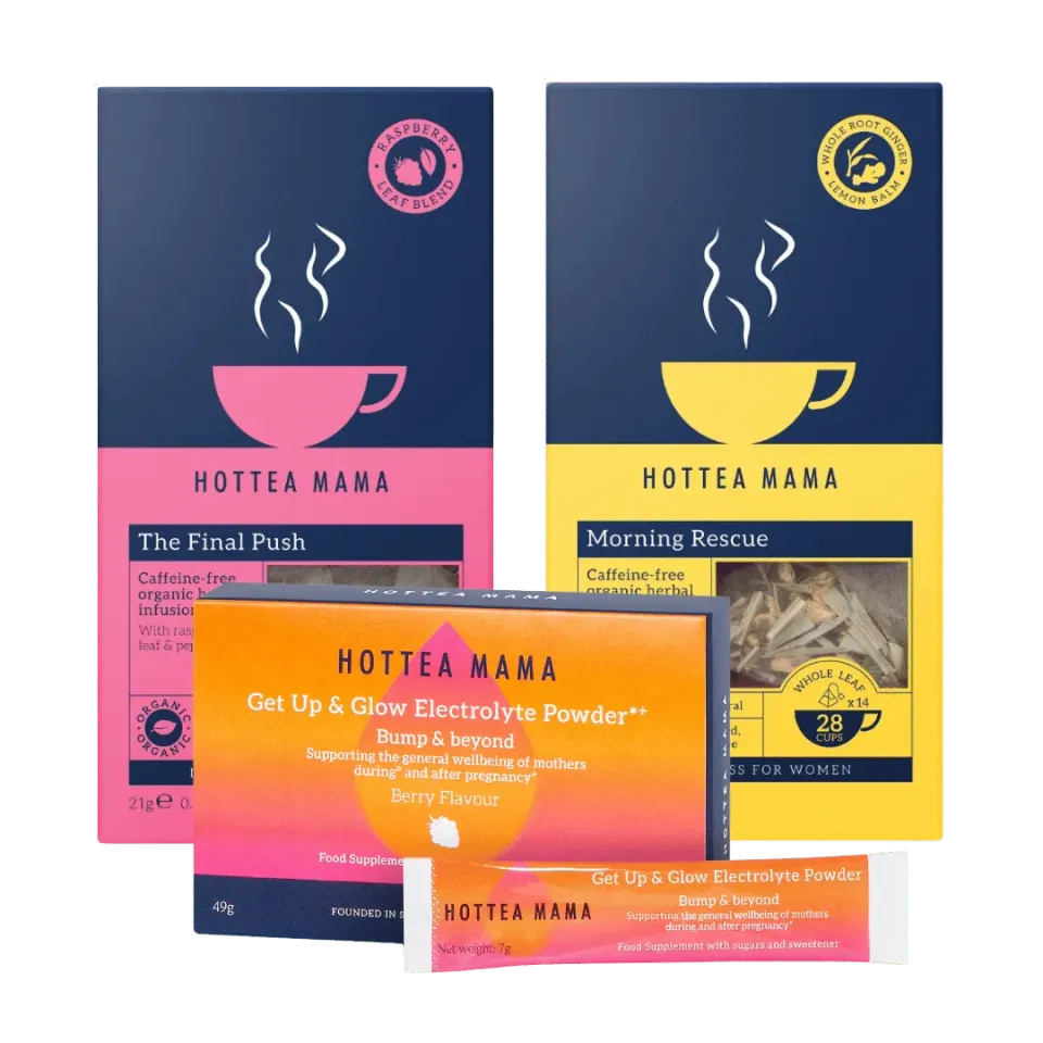 HotTea Mama zwangerschap cadeauset thee 3-delig